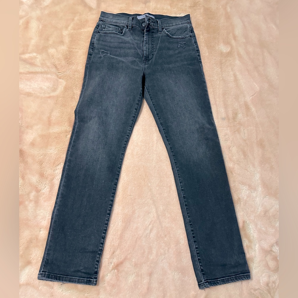 Joe’s Lilibet High-Rise Straight Jeans, Dark Grey, Size 26 NWOT